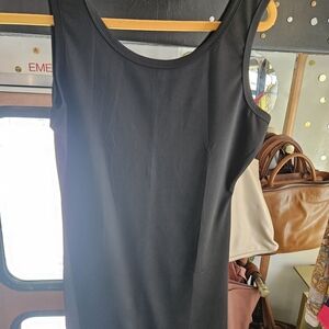 Ash Black Sleeveless One Piece Short Outfit